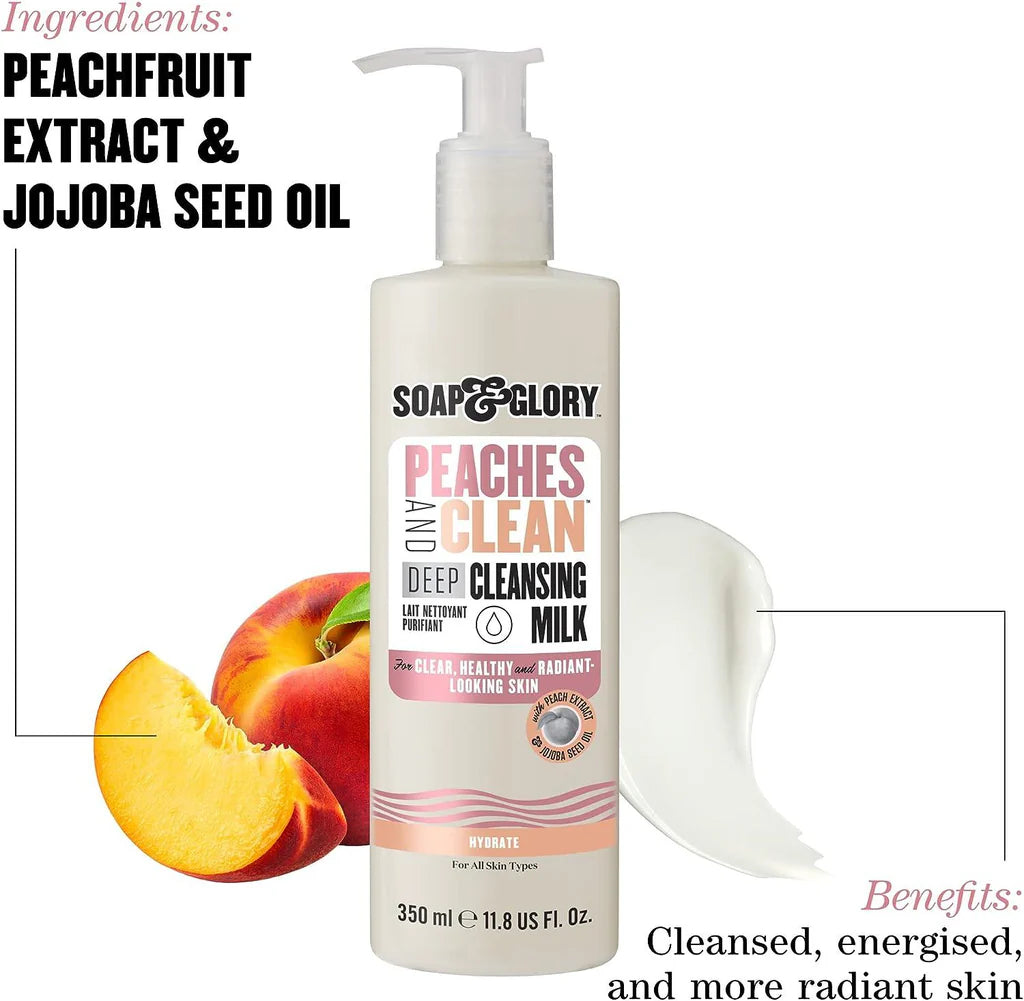 Peaches And Clean Deep Cleansing Milk 350ml