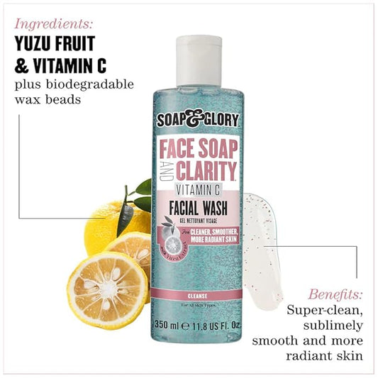 Face soap and clarity Vitamin c Face wash Full size 350 ml