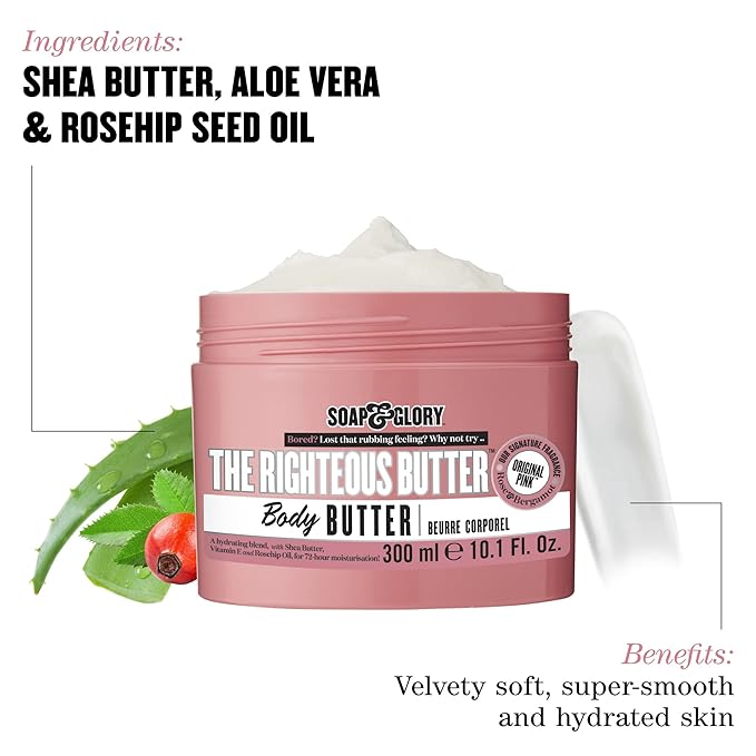 The Righteous Butter Moisturising Body Butter - 300ML