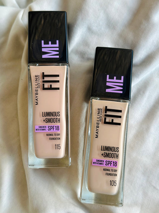 MAYBELLINE FITME LUMINOUS + SMOOTH 30ML
